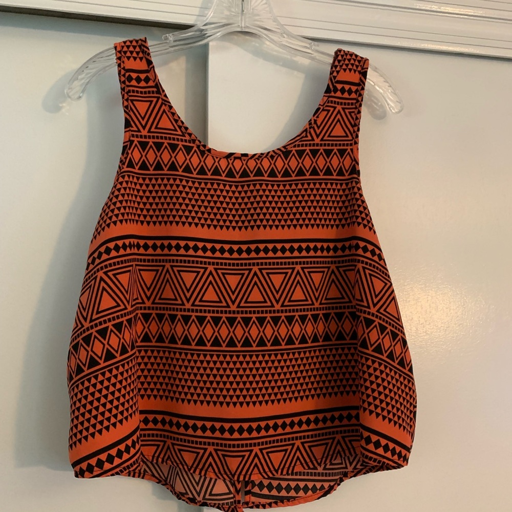 Open back top
